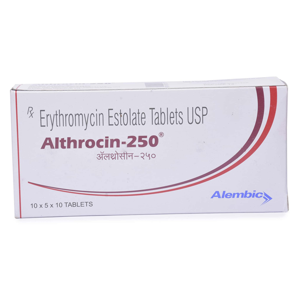 Macrolide Generic - Althrocin 250 Mg (Erythromycin 250mg)