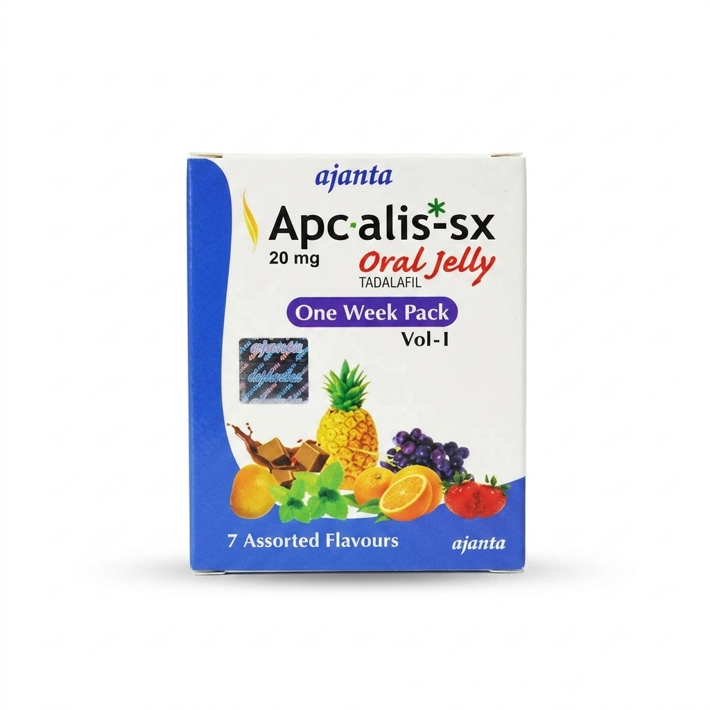 Cialis Generic - Apcalis Oral Jelly 20 Mg (Tadalafil)