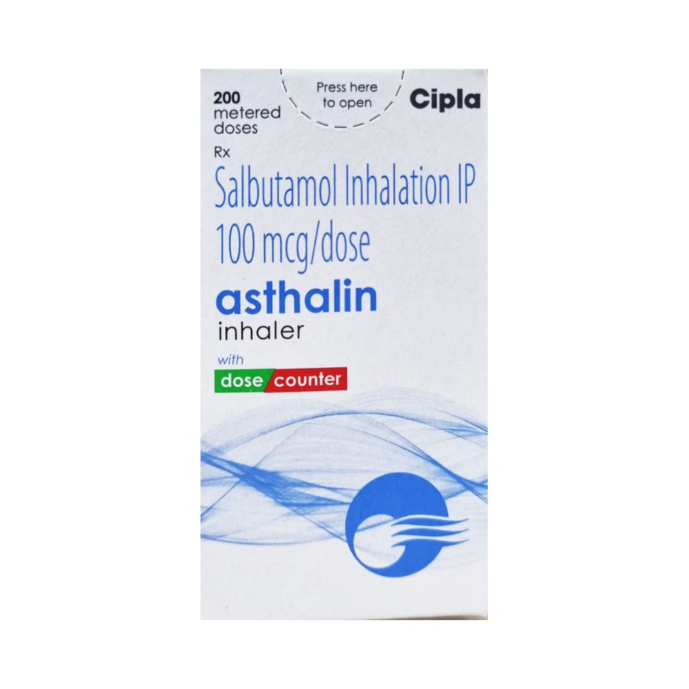 Asthalin HFA Inhaler 100 Mcg (200 mdi)