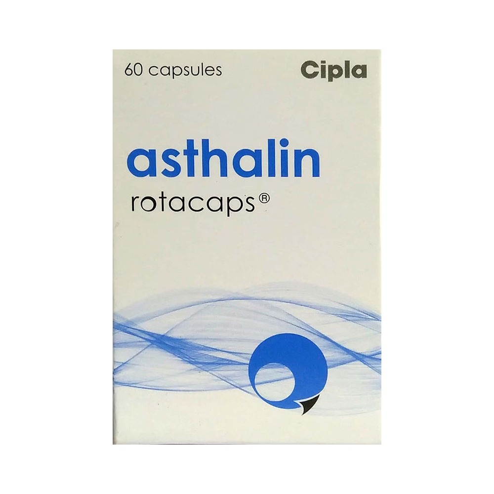 Asthalin Rotacaps 200 Mcg (Salbutamol)