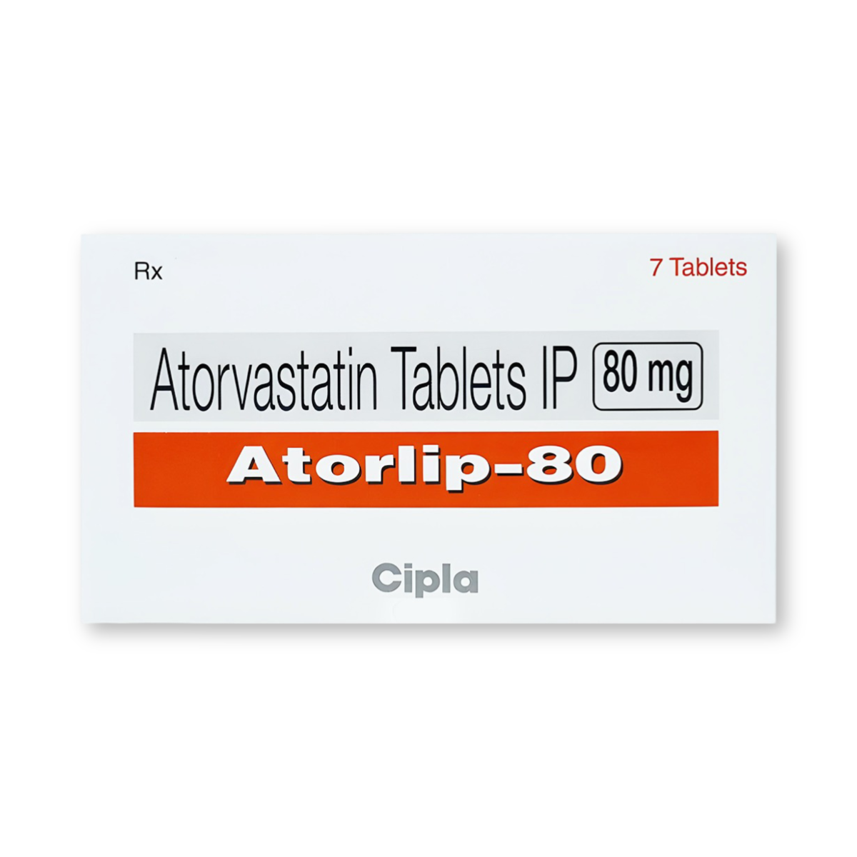 Lipitor Generic - Atorlip 80 Mg (Atorvastatin 80mg)