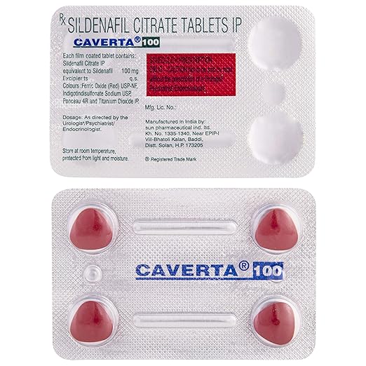 Viagra Generic - Caverta 100 Mg (Sildenafil)
