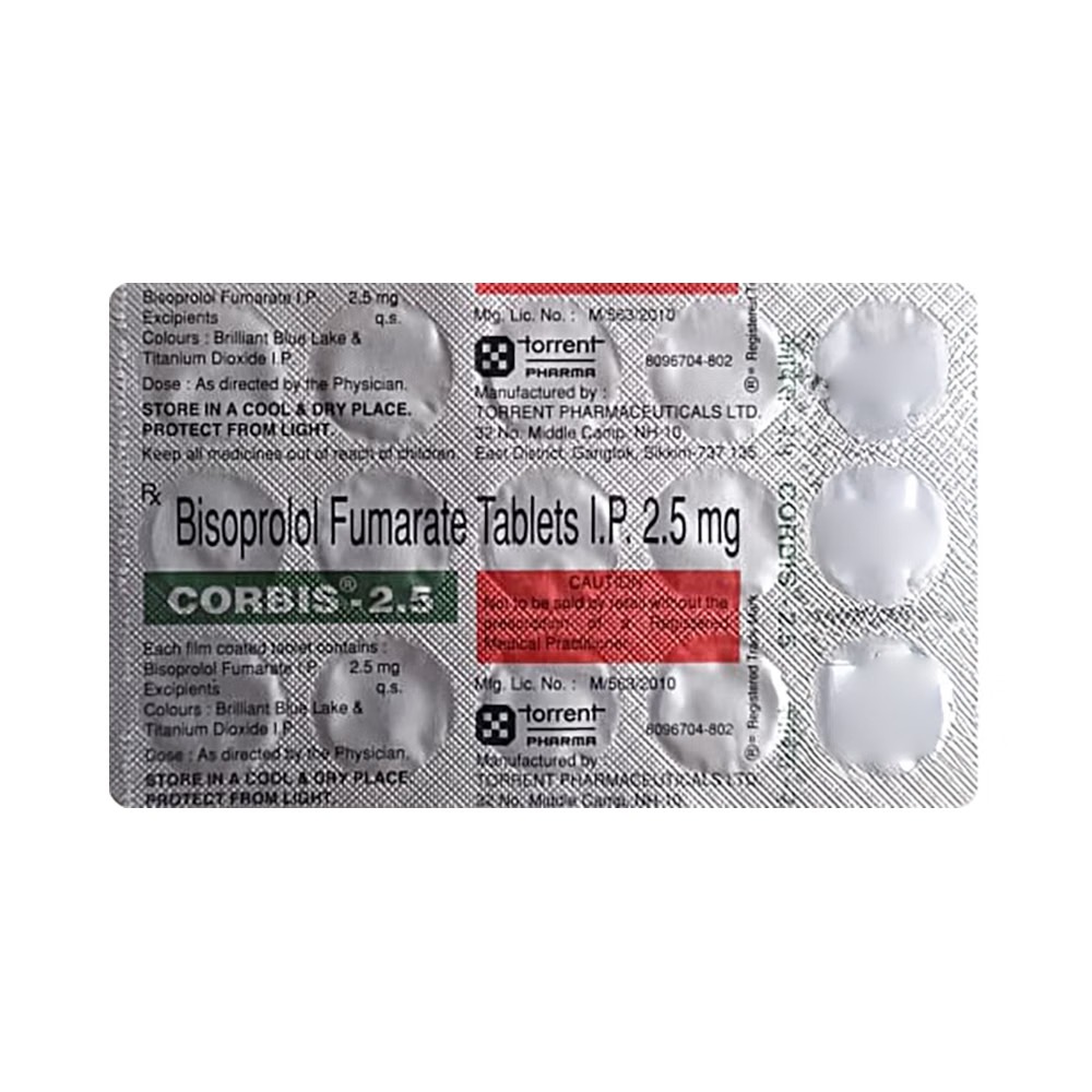 Zebeta Generic - Corbis (Bisoprolol)