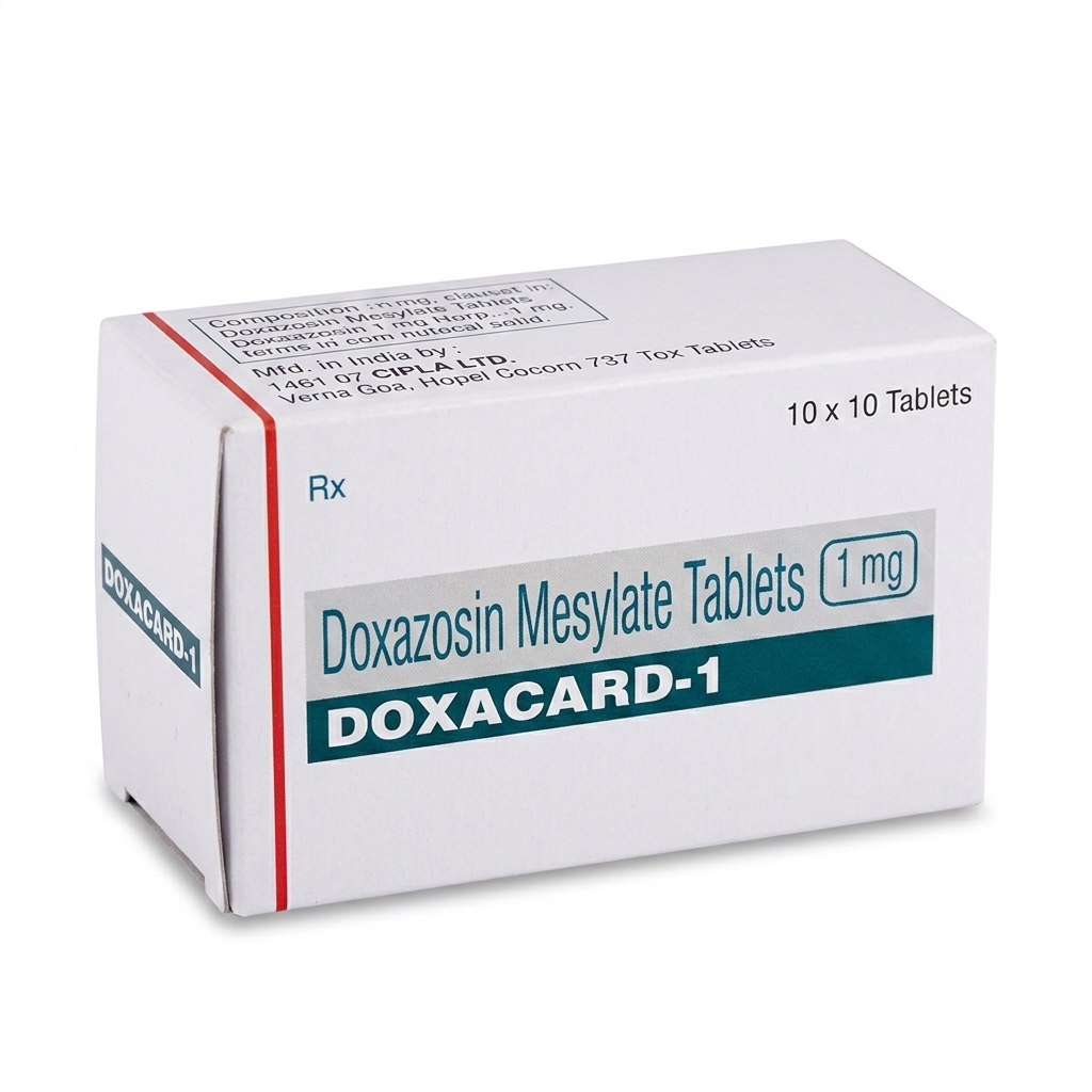 Cardura Generic - Doxacard (Doxazosin)