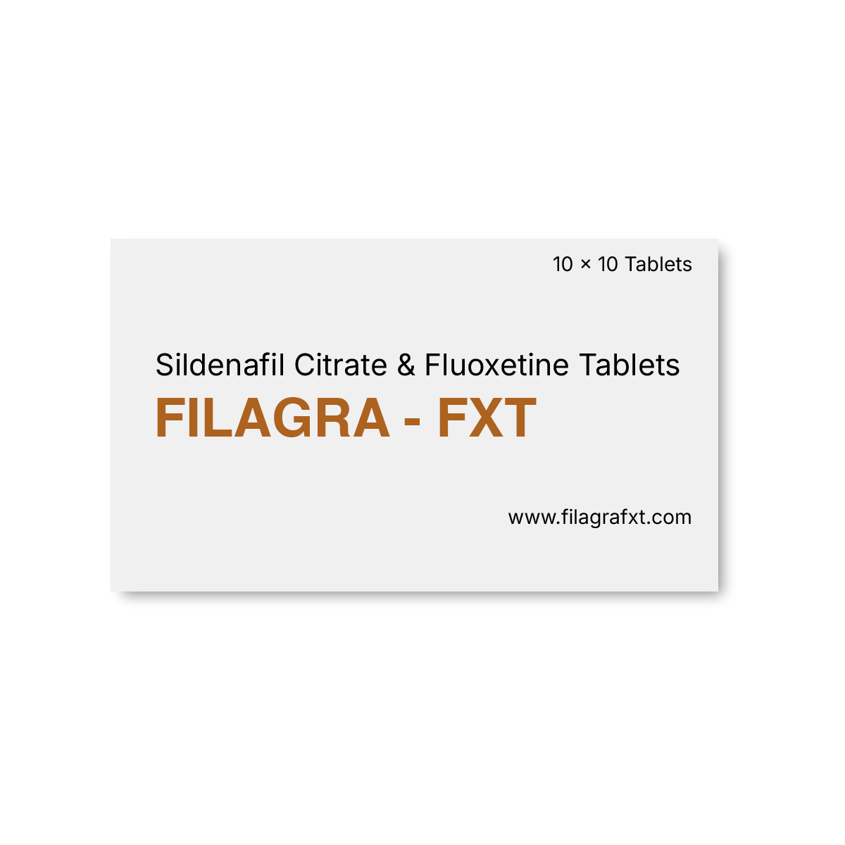 Filagra FXT 100+30 Mg (Sildenafil 100 Mg + Fluoxetine 30 Mg)