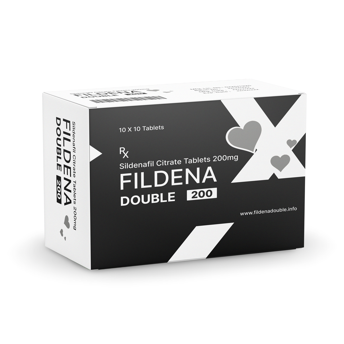 Viagra Generic - Fildena Double 200 Mg (Sildenafil)