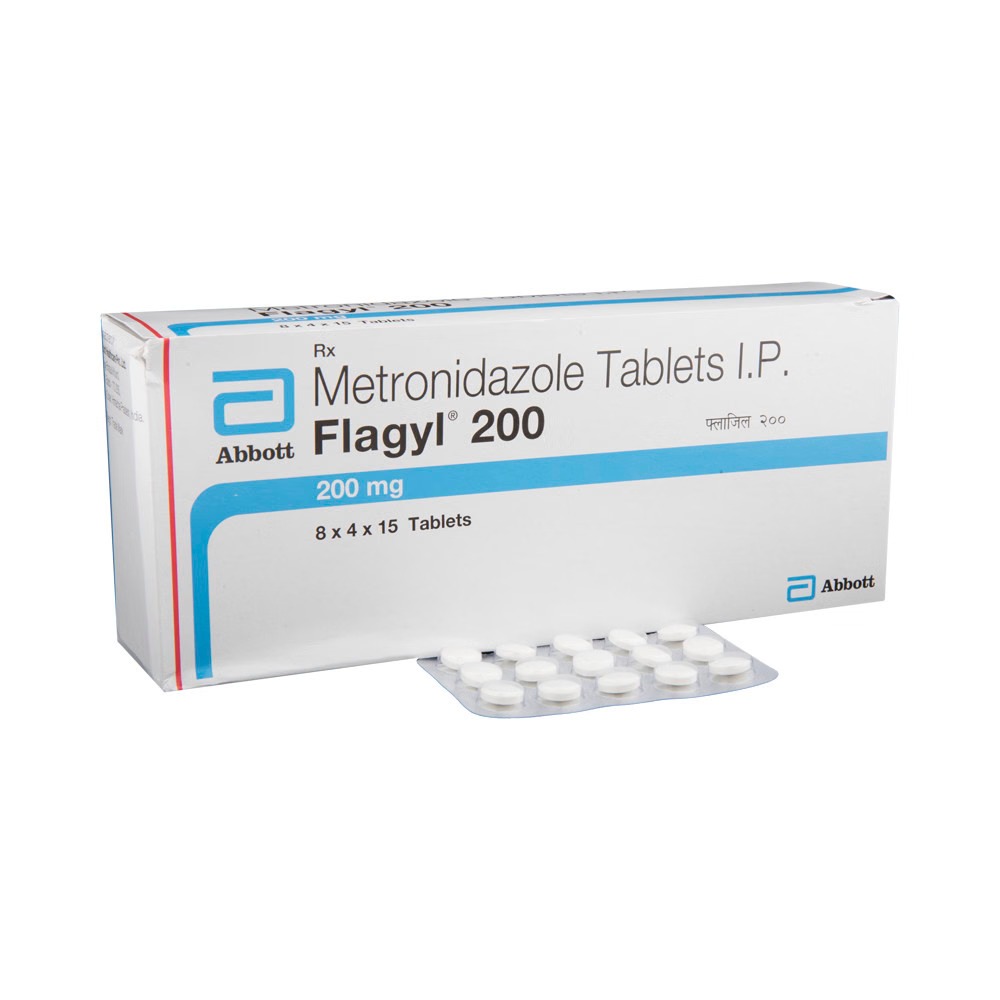 Antibiotic Generic - Flagyl 200 Mg Tablet (Metronidazole 200mg)