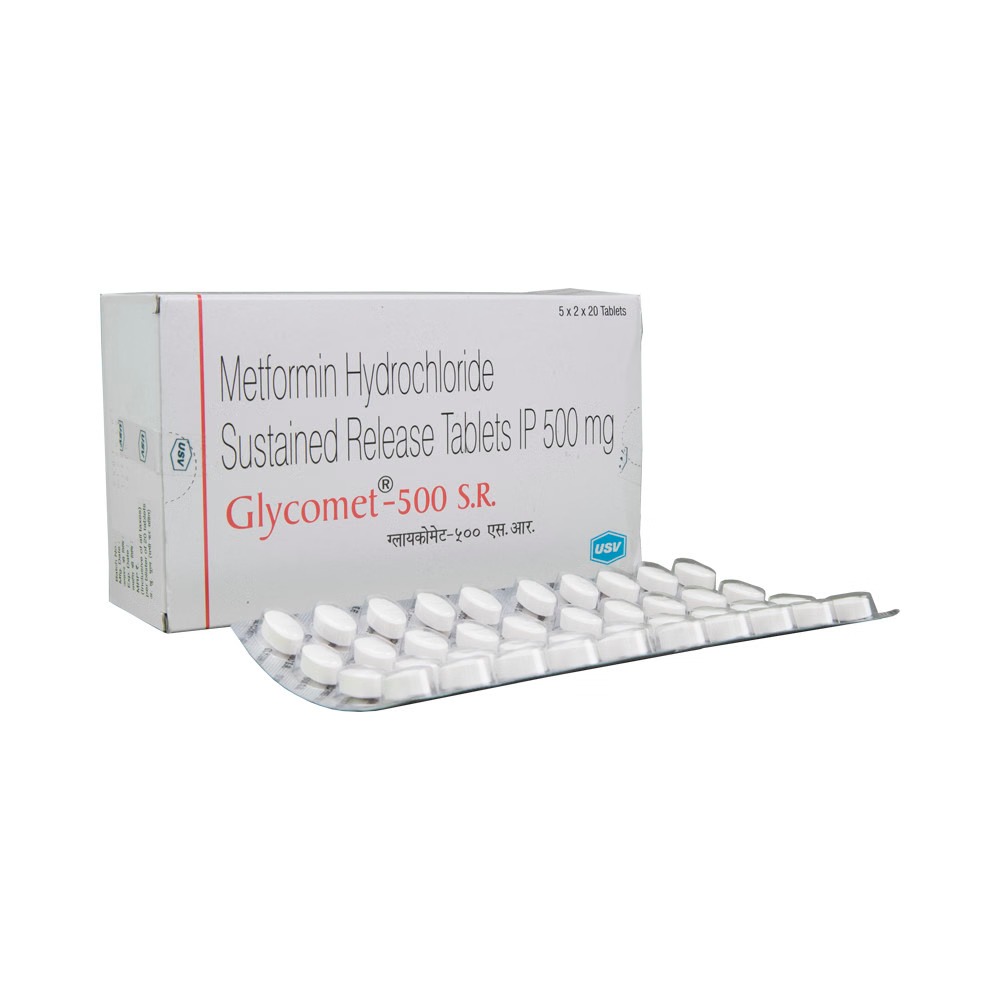 Glycomet SR 500 (Metformin SR 500mg)