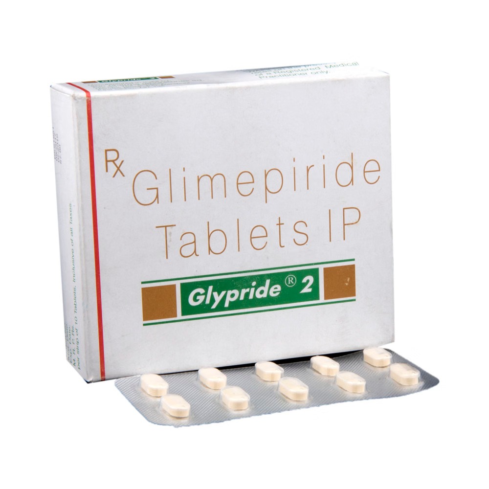 Amaryl Generic - Glypride 2 (Glimepiride 2mg)