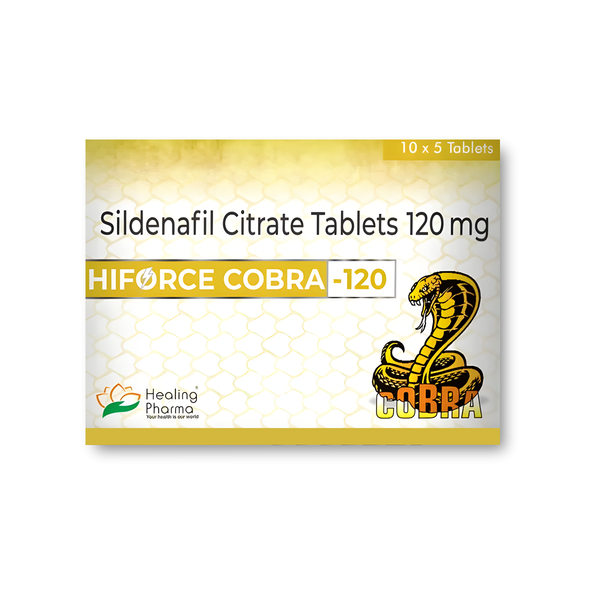 Viagra Generic - Hiforce Cobra 120 mg (Sildenafil)