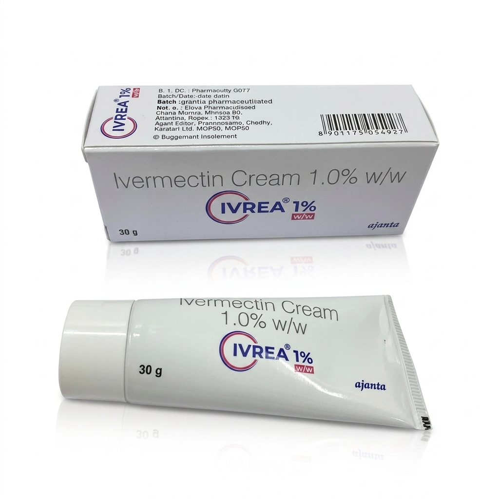 Soolantra Generic - Ivrea Cream 1% (Ivermectin Cream)