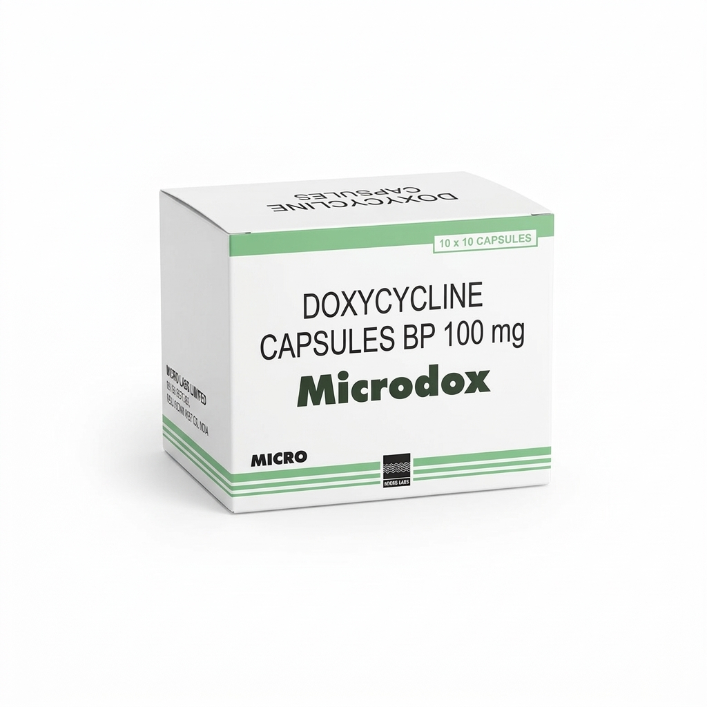 Vibramycin Generic - Microdox 100 Mg Capsule (Doxycycline 100mg)