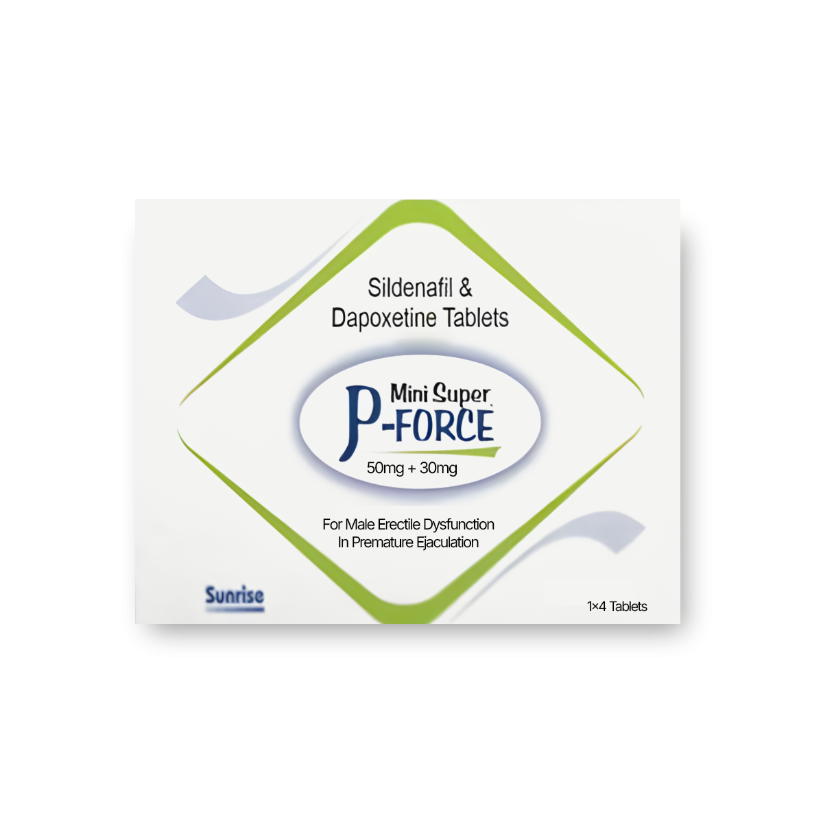 Mini Super P-Force Tablet (Sildenafil + Dapoxetine)