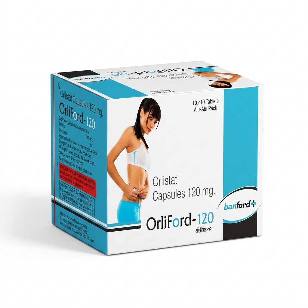 Xenical Generic - Orliford 120 Mg Capsule (Orlistat)