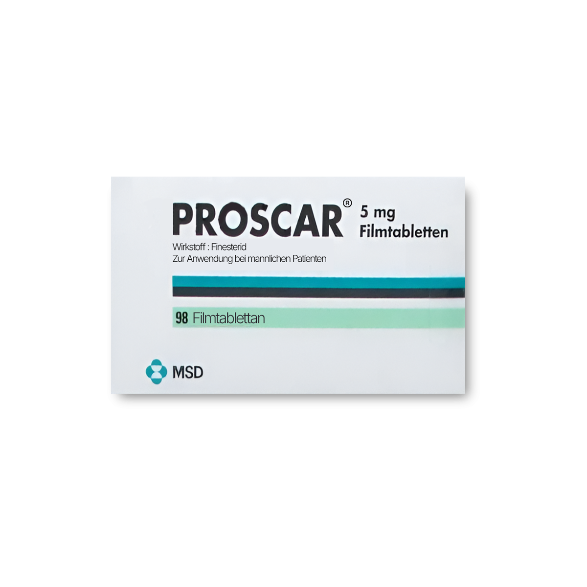 Proscar 5mg Tablets (Finasteride, MSD Original)