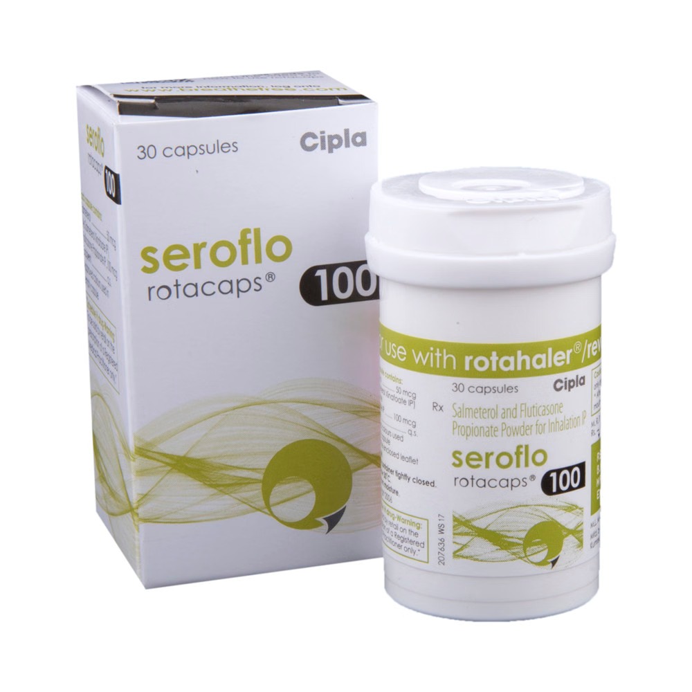 Seroflo Rotacaps (Salmeterol + Fluticasone)