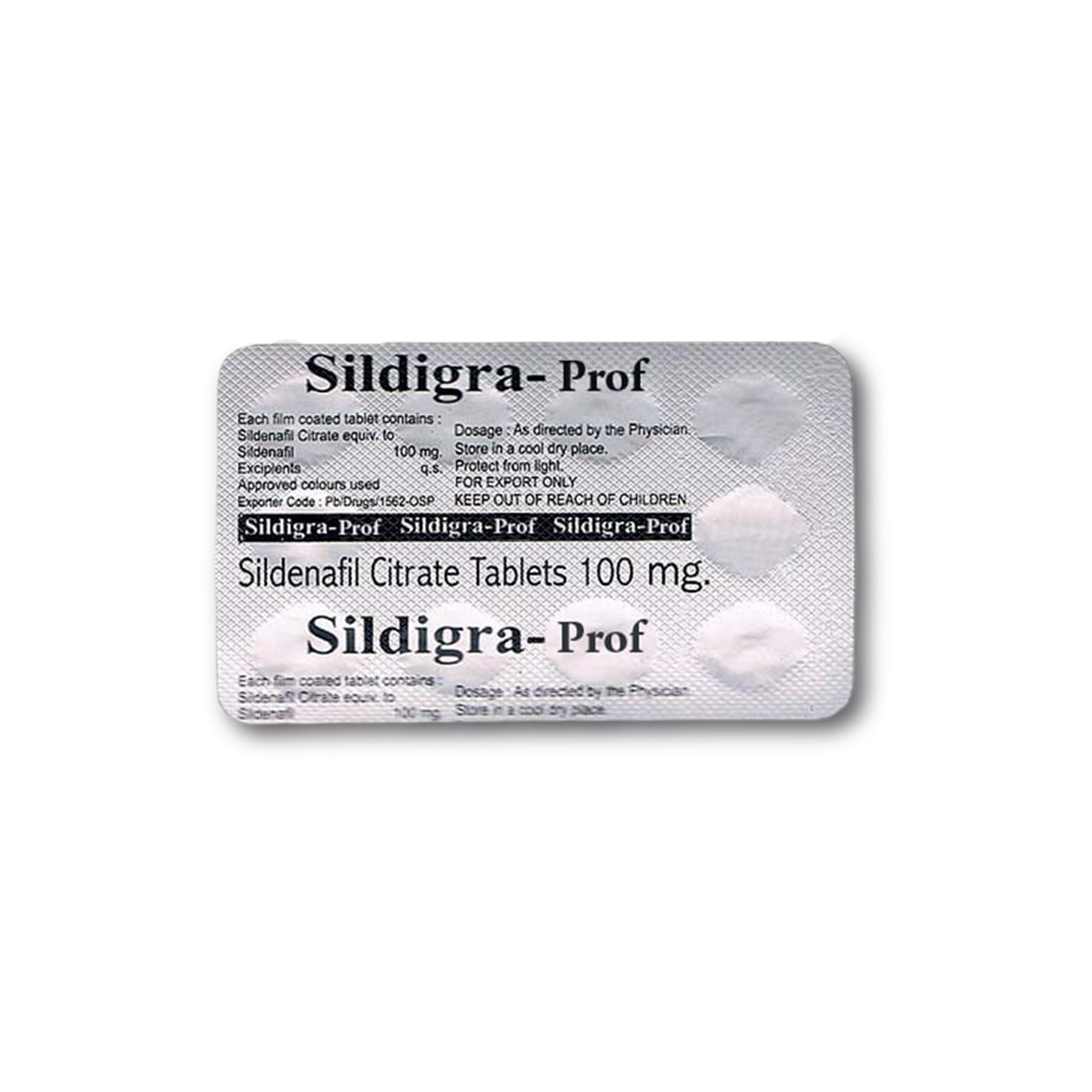 Viagra Generic - Sildigra Professional 100 Mg (Sildenafil)