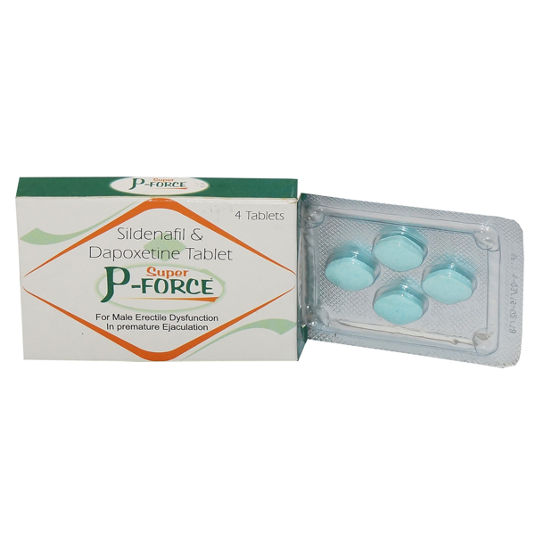 Super P-Force 100 Mg (Sildenafil + Dapoxetine)
