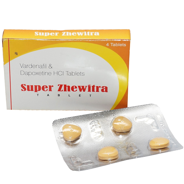 Super Zhewitra 20 Mg (Vardenafil + Dapoxetine)