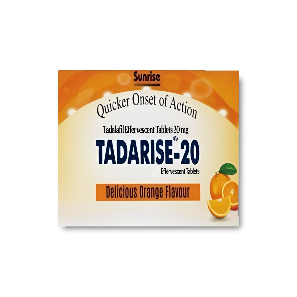 Cialis Generic - Tadarise Effervescent 20 mg (Tadalafil)