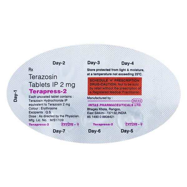 Hytrin Generic - Terapress 2 Mg (Terazosin 2mg)