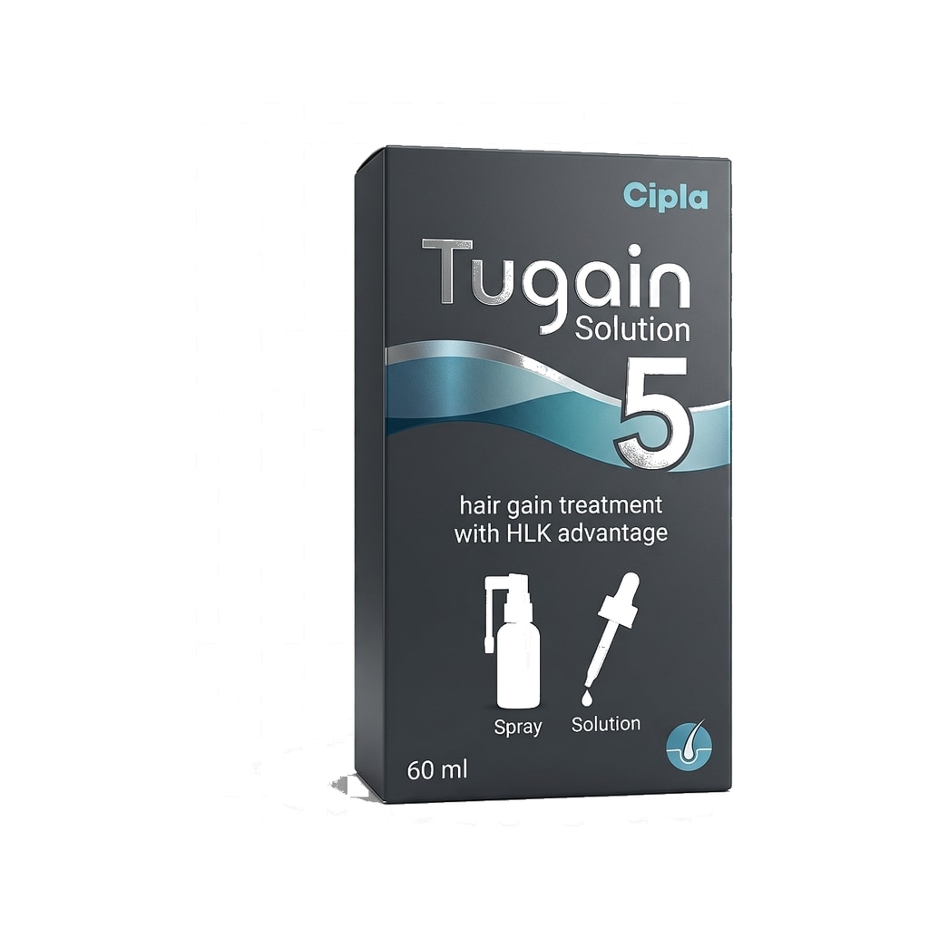 Rogaine Generic - Tugain 5% 60 ml (Minoxidil 60ml)